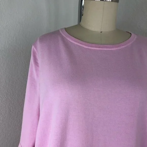 COS Oversized Sweater Dress Pockets with Silk Skirt - Picture 4 of 7